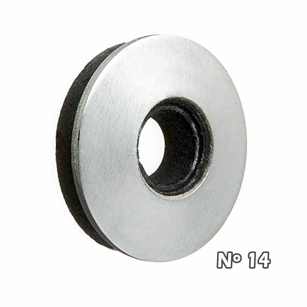 Accesorio arandela chapa / goma N° 14