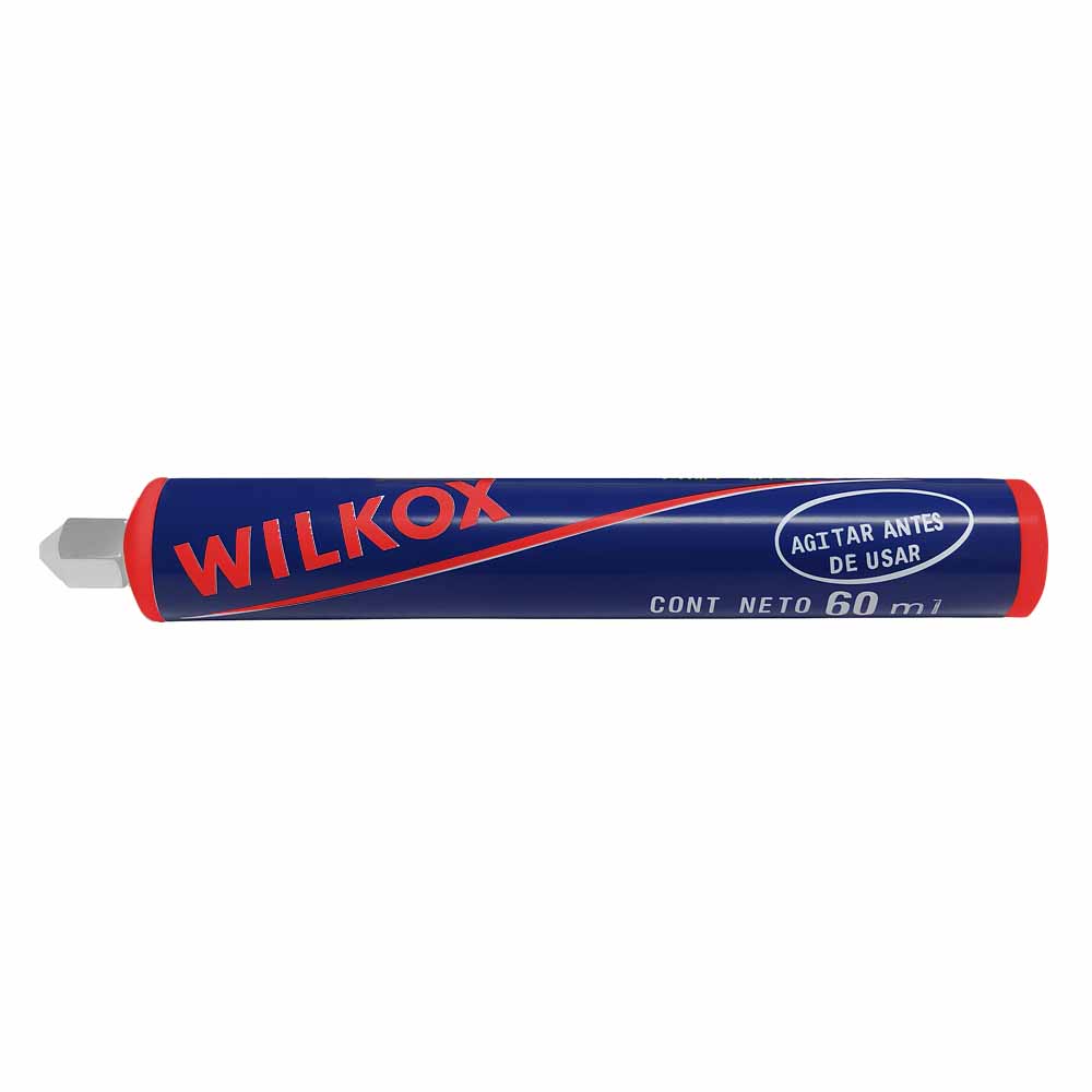 Marcador industrial Wilcox Rojo
