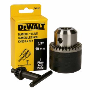 Mandril Dewalt 10 mm c/llave 3/8 NF DW22E
