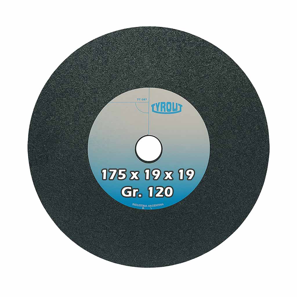 Rueda recta widia 175 x 19 x 19 g120