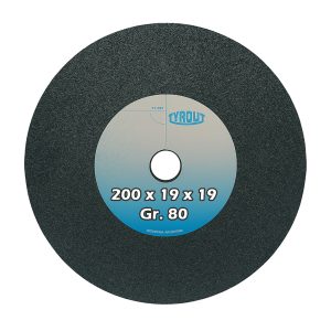 Rueda recta widia 200 x 19 x 19 g80