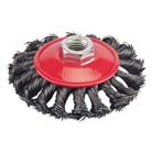 Cepillo conico trenzado 115mm FPL C1115 Amol 4.1/2