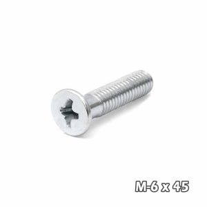 Torn Phill c/fres Zinc M6 x 45
