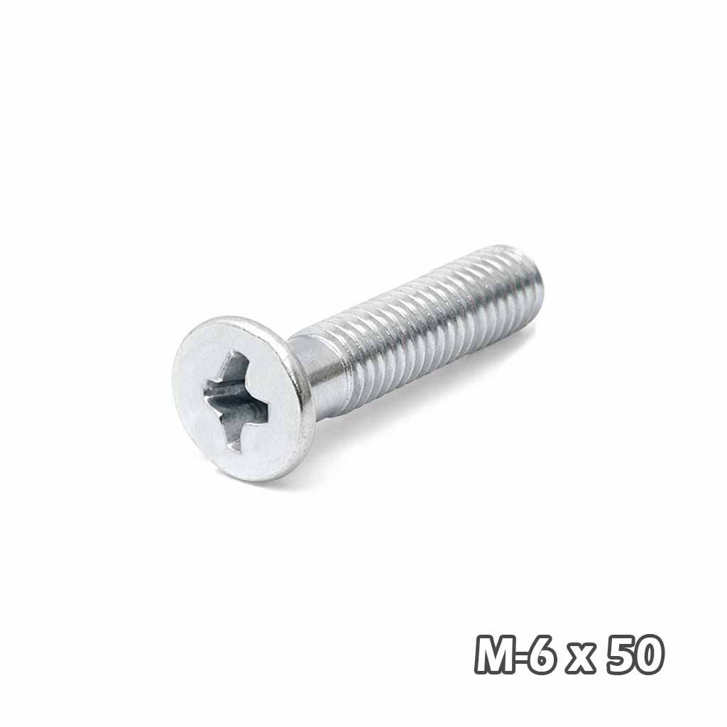 Torn Phill c/fres Zinc M6 x 50