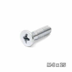 Torn Phill c/fres Zinc M8 x 25