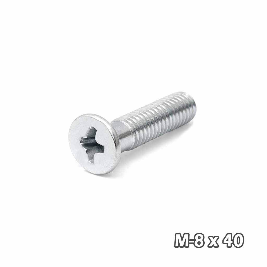 Torn Phill c/fres Zinc M8 x 40