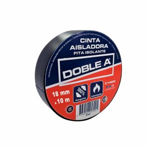 Cinta aisladora pvc x 10 m negra