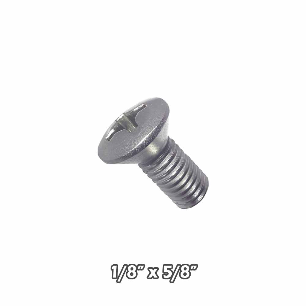Torn c/gota inox 1/8 x 5/8