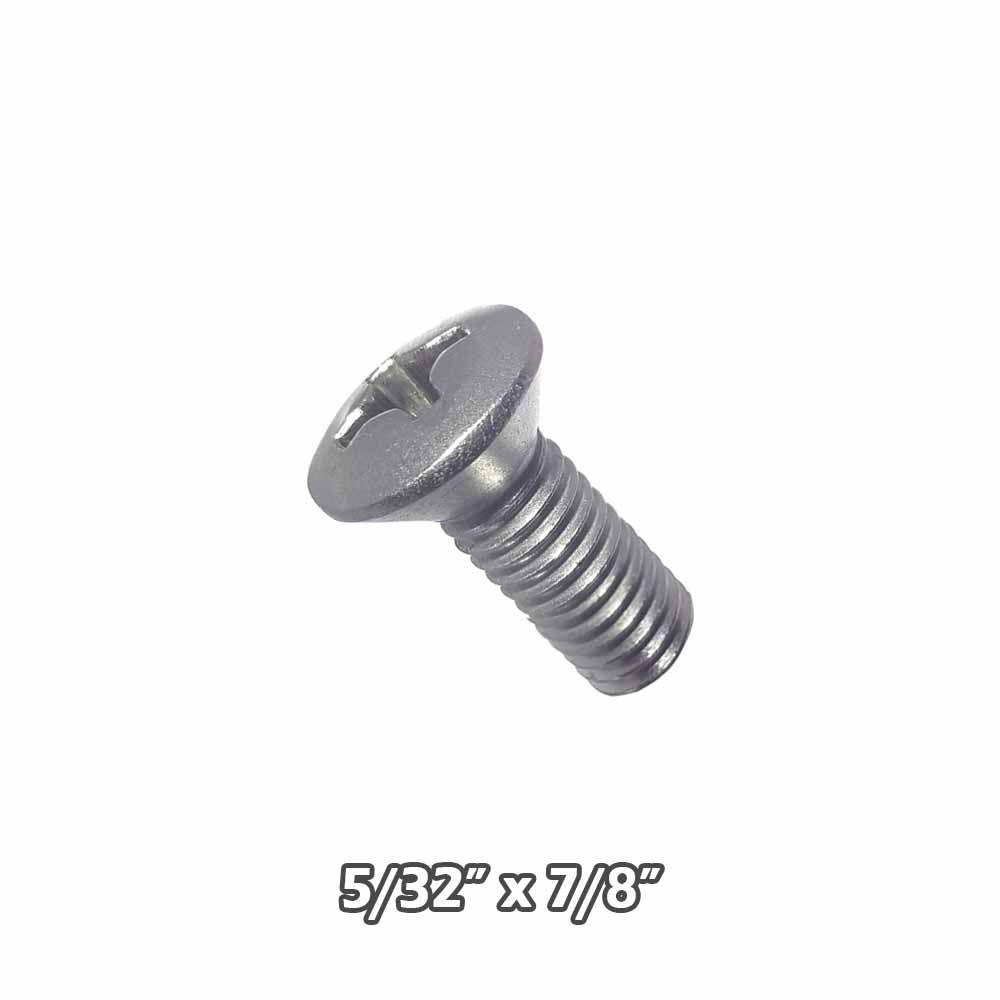 Torn c/gota inox 5/32 x 7/8