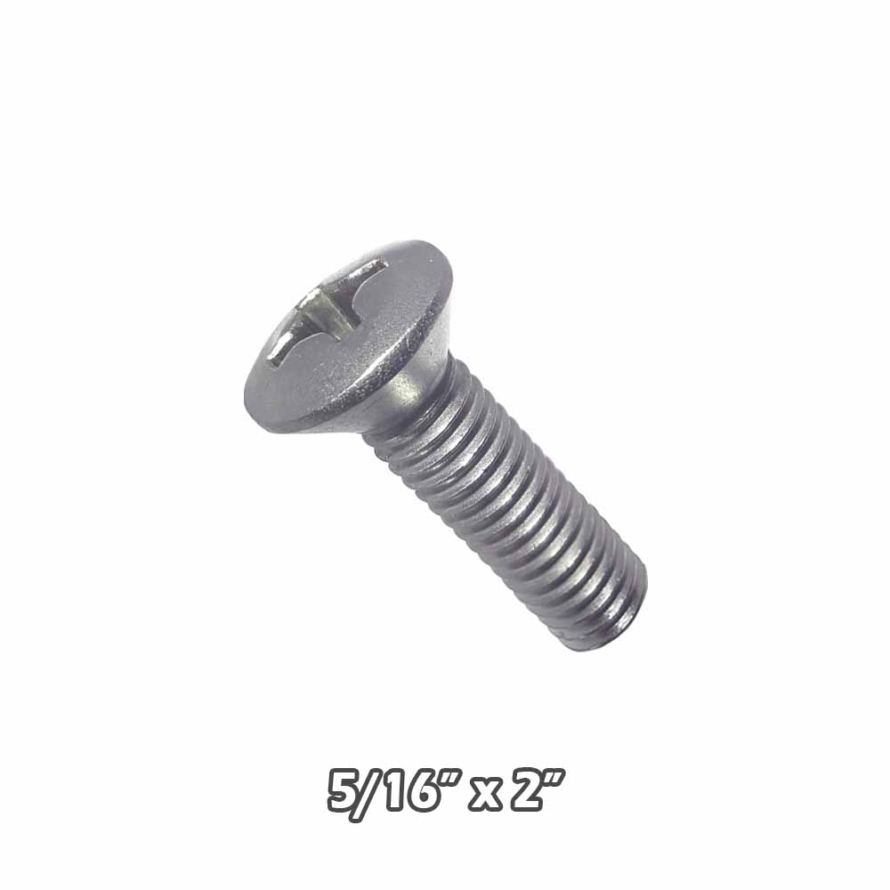 Torn c/gota inox 5/16 x 2
