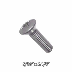 Torn c/gota inox 5/16×2.1/4