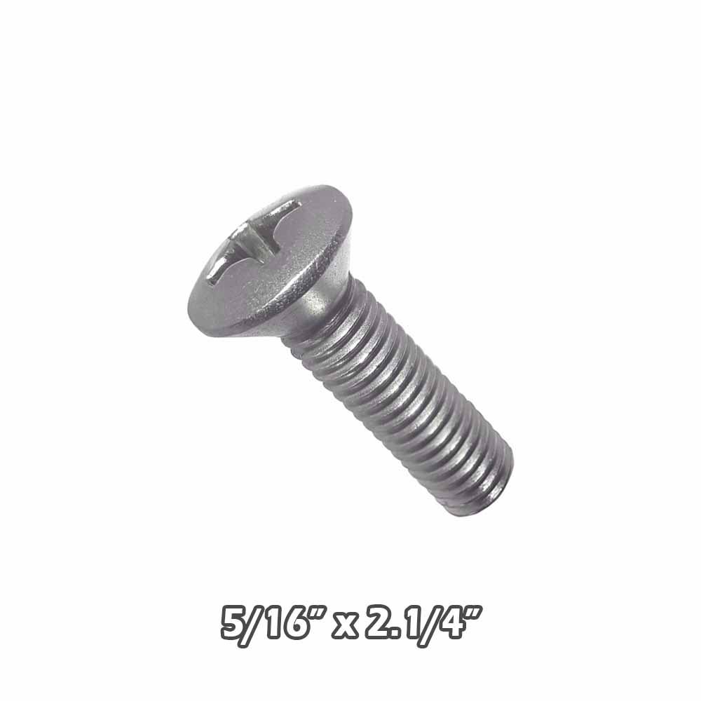 Torn c/gota inox 5/16×2.1/4