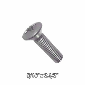 Torn c/gota inox 5/16×2.1/2