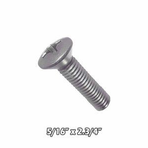 Torn c/gota inox 5/16×2.3/4