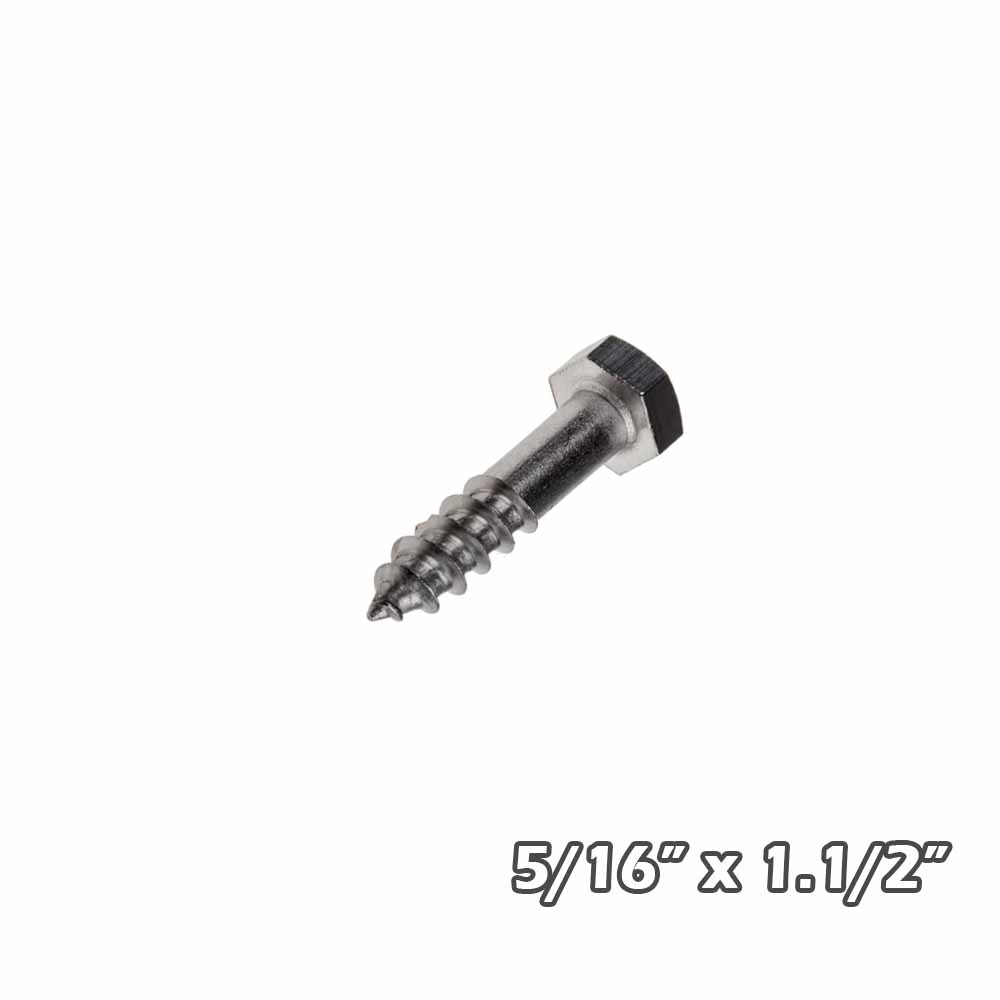 Tirafondo inox 5/16×1.1/2