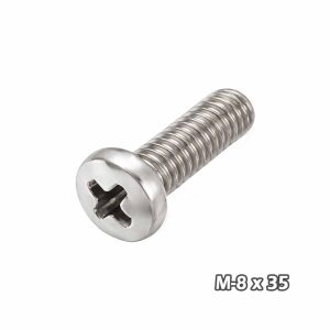 Torn Phill c/fijad Zinc M8 x 35