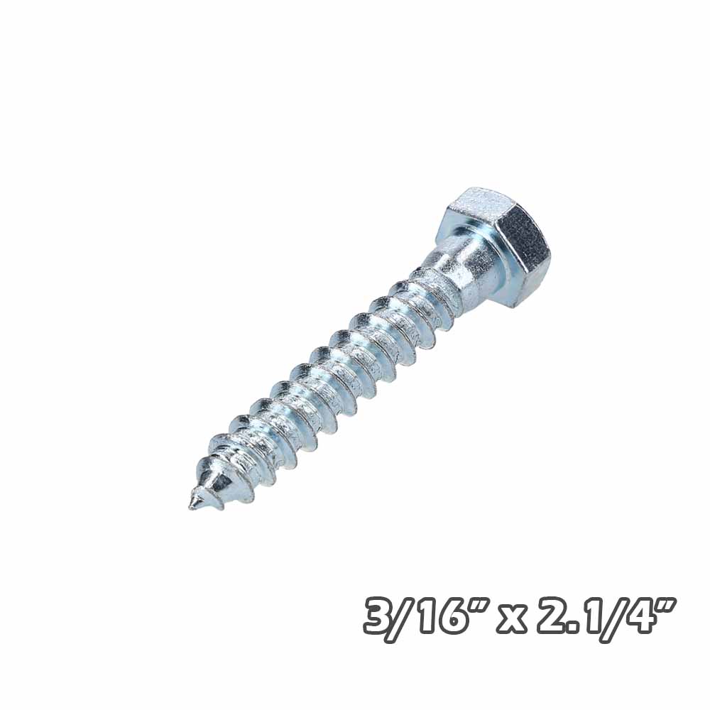 Tirafondo Zinc 3/16×2.1/4
