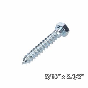 Tirafondo Zinc 5/16×2.1/2