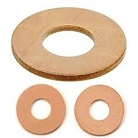 Arandela Bronce ala chica 3/16 x 12