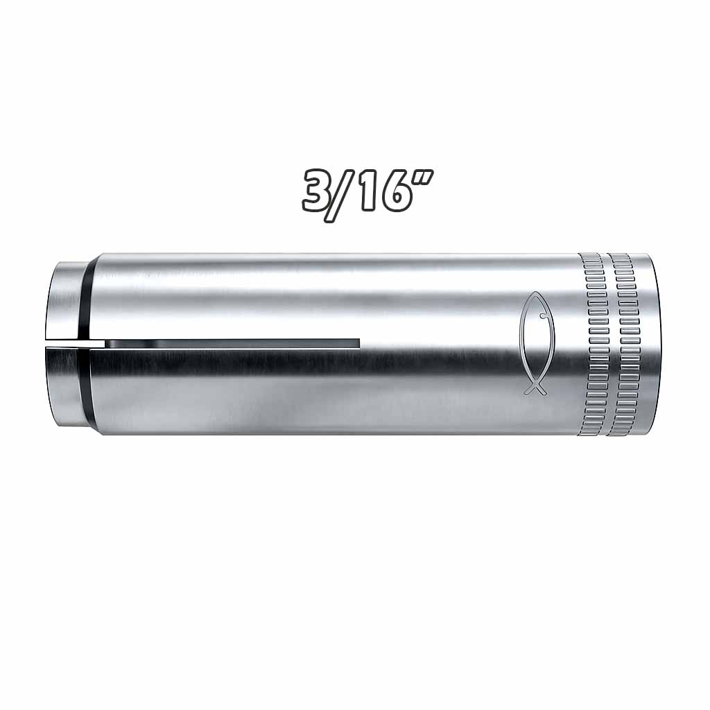 Taco metalico Fischer IM 3/16