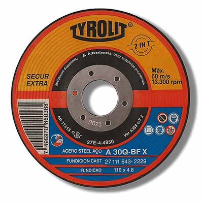 Disco desb 4.1/2″ x 4.8 Tyrolit