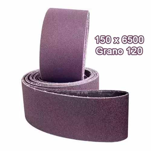 Banda tela Ox Al mad Fenob 150×6500 Gr 120