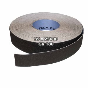 Rollo tela esmeril Gr 180 35 x 25000