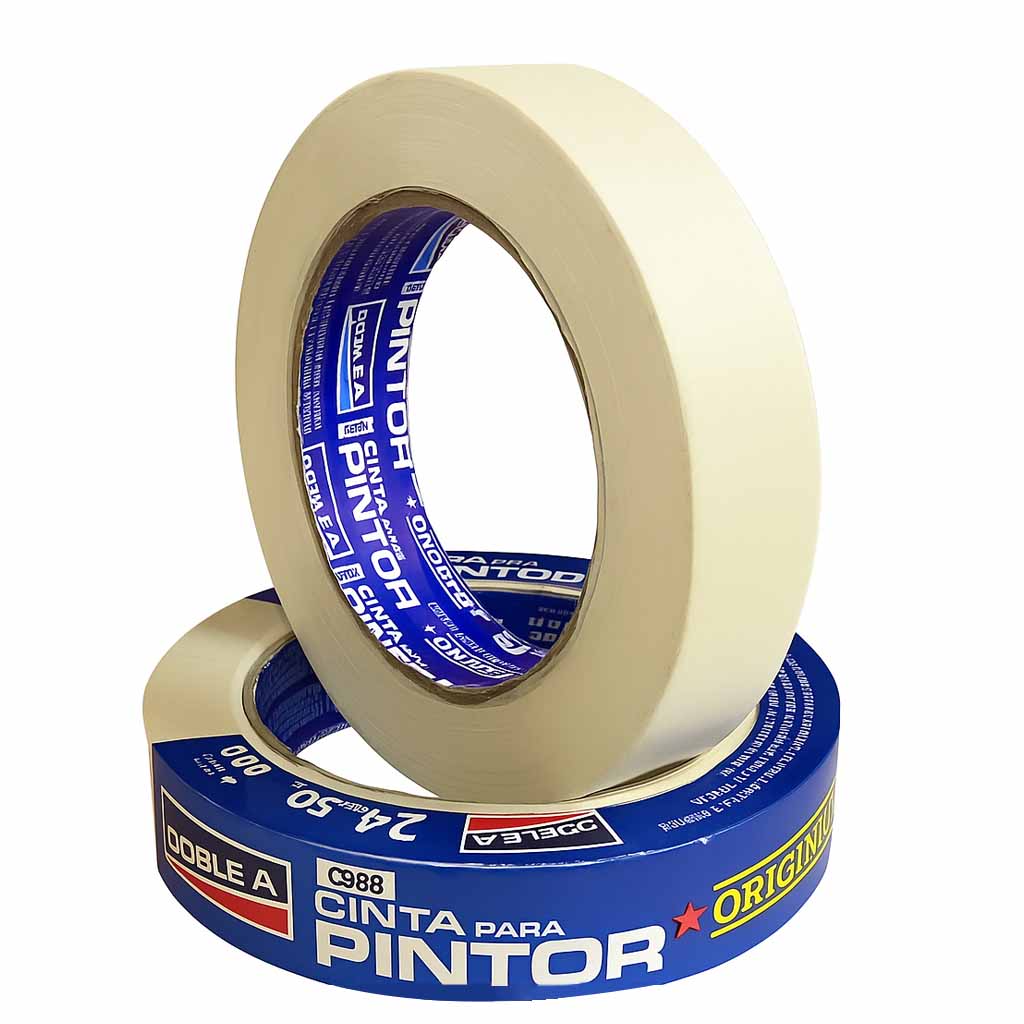 Cinta de enmascarar 24mm x 50 mts  988