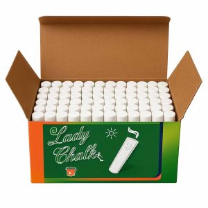 Tiza blanca x caja