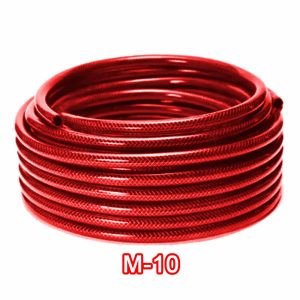 Manguera roja trenzad M10