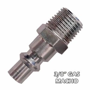 Perno p/acople 3/8 gas macho