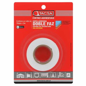 Cinta doble faz Tacsa 18mm x 2mt