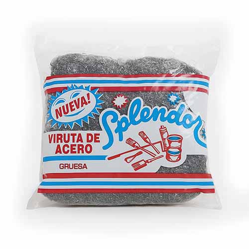 Viruta Acero Gruesa paquete x 330 Grs.