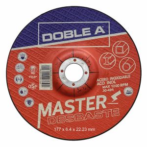 Disco Desbaste “AA” 7″ x 6,4 Master