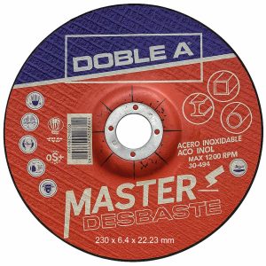 Disco Desbaste “AA” 9″ x 6,4 Master