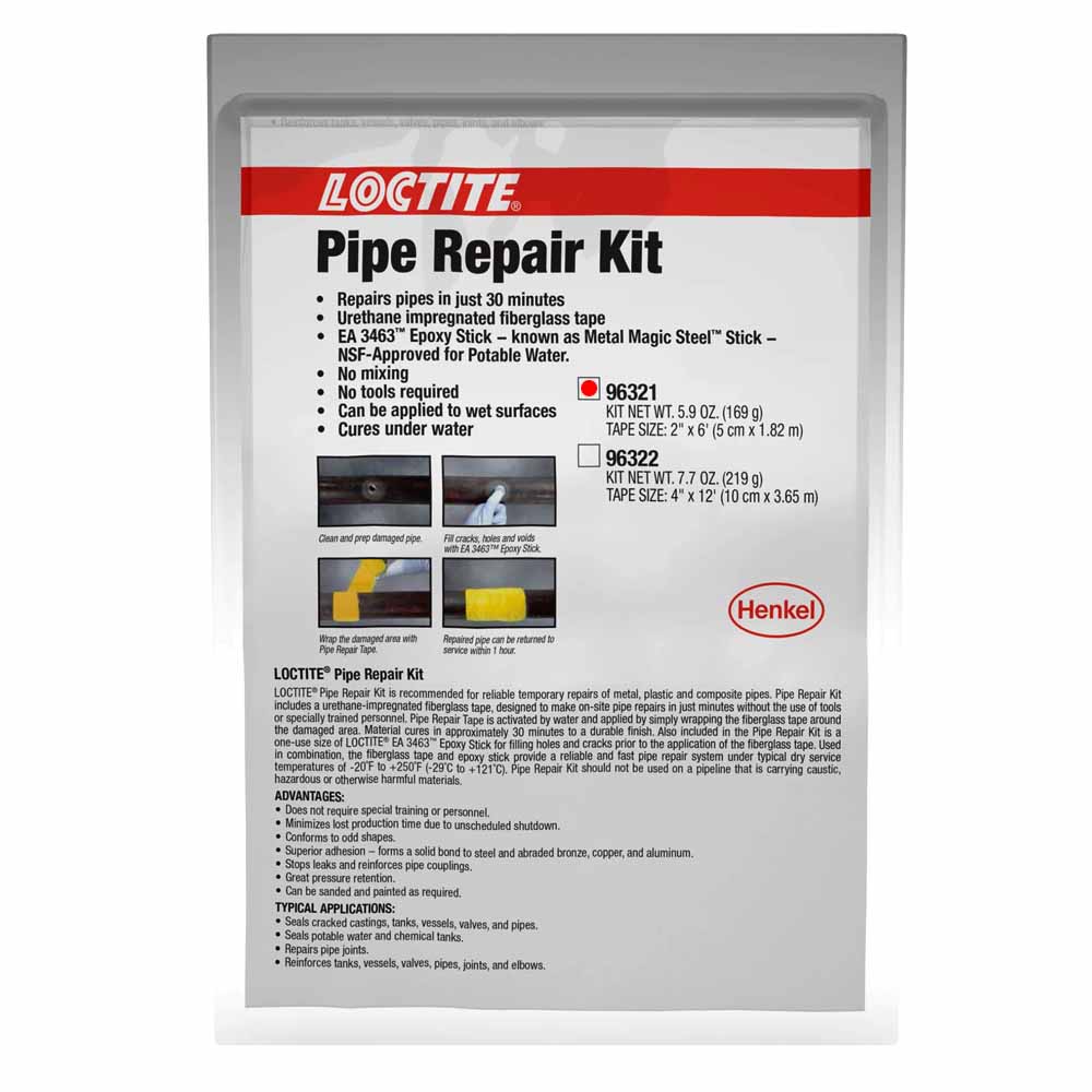 Loctite Pipe Repair Kit 2″