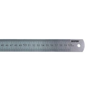 Regla Metalica Inox 60 cm Bremen 7399