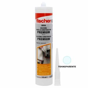 Silicona Neutra Transp Fischer cartucho x 260 ml