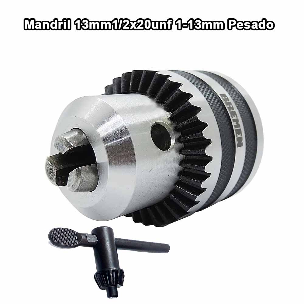 Mandril 13mm1/2x20unf 1-13mm pesado Bremen 6654
