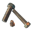 Bulon Bronce M12 x 35
