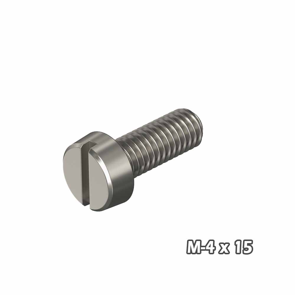 Torn c/cil Zinc M4 x 15