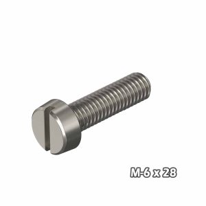Torn c/cil Zinc M6 x 28