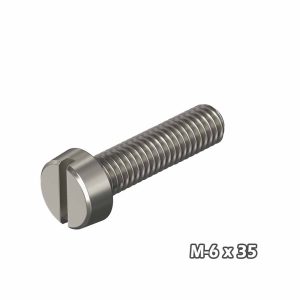 Torn c/cil Zinc M6 x 35
