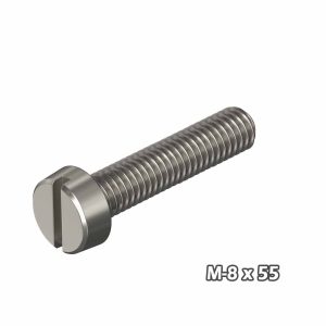 Torn c/cil Zinc M8 x 55