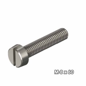 Torn c/cil Zinc M8 x 60