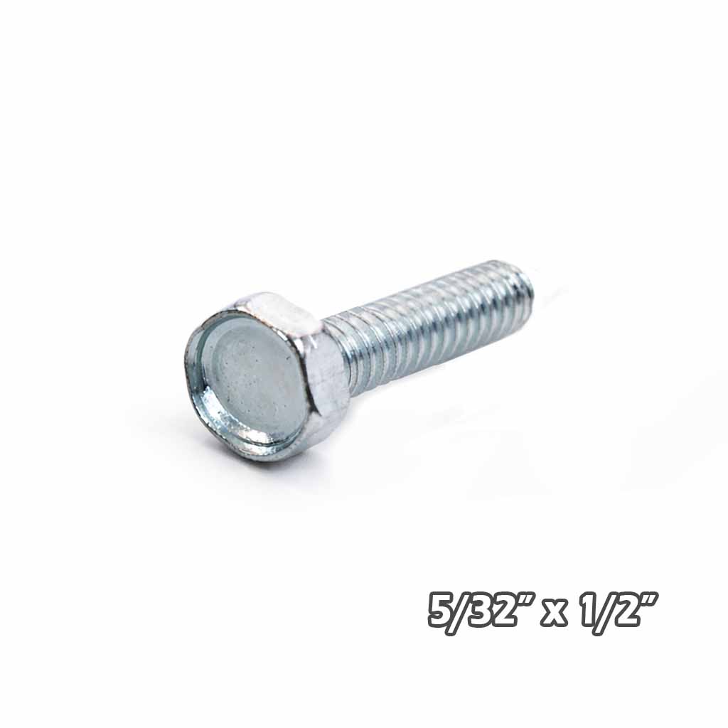 Torn c/hexag Zinc 5/32 x 1/2