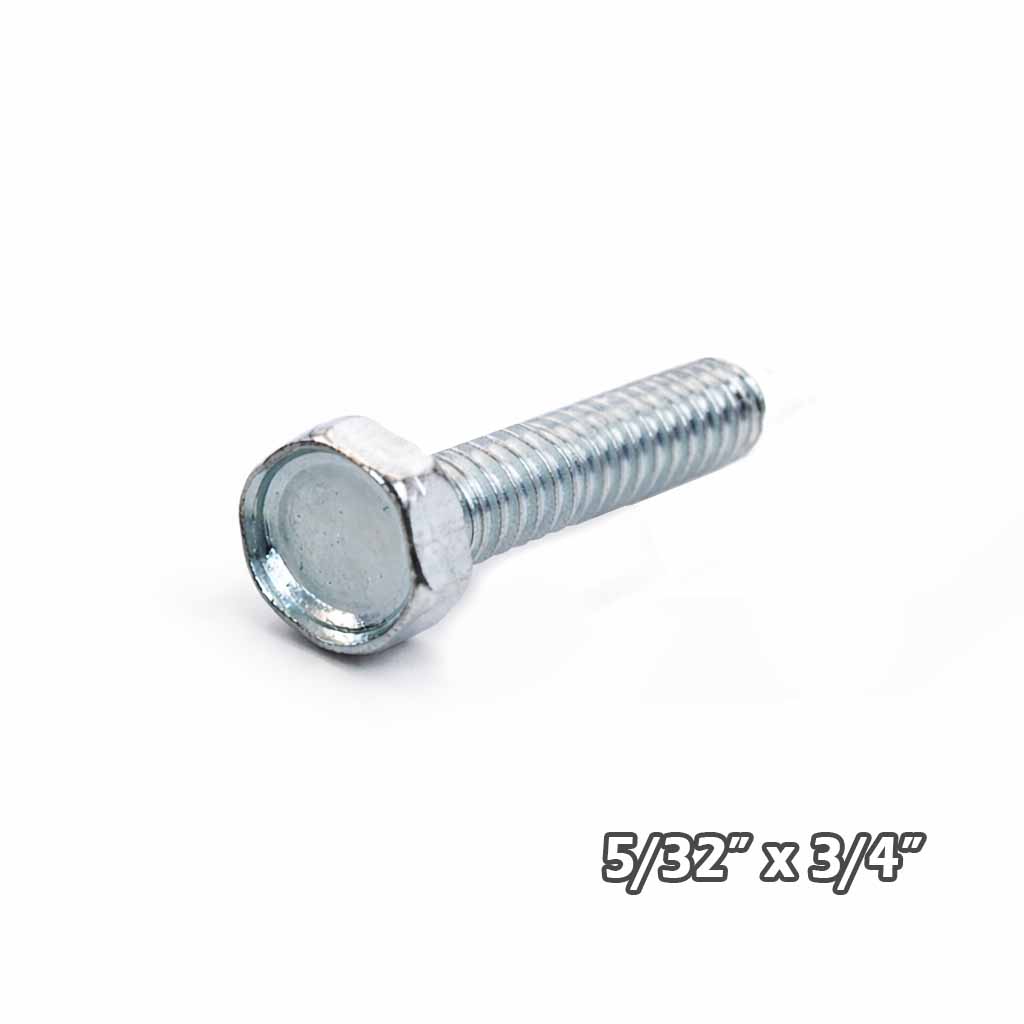Torn c/hexag Zinc 5/32 x 3/4