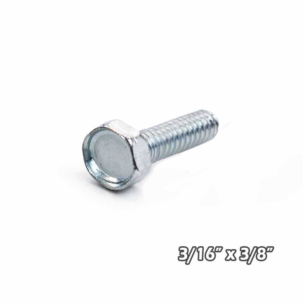Torn c/hexag Zinc 3/16 x 3/8