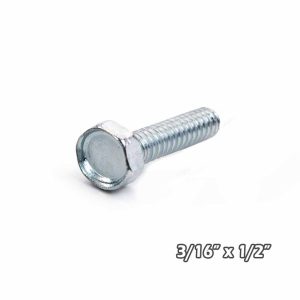 Torn c/hexag Zinc 3/16 x 1/2