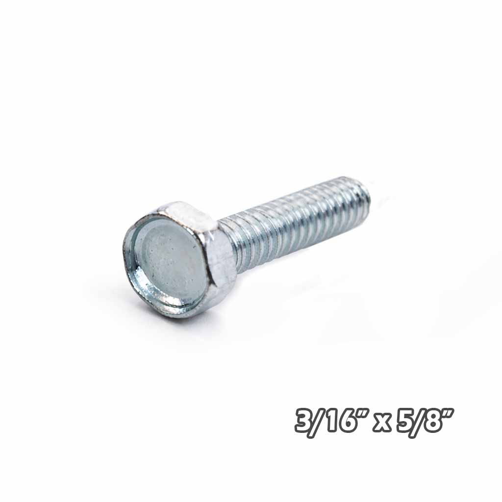 Torn c/hexag Zinc 3/16 x 5/8